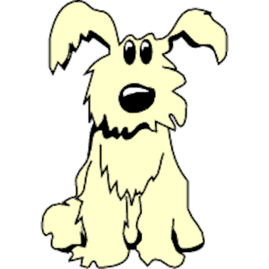 Dog Sitting clipart, cliparts .
