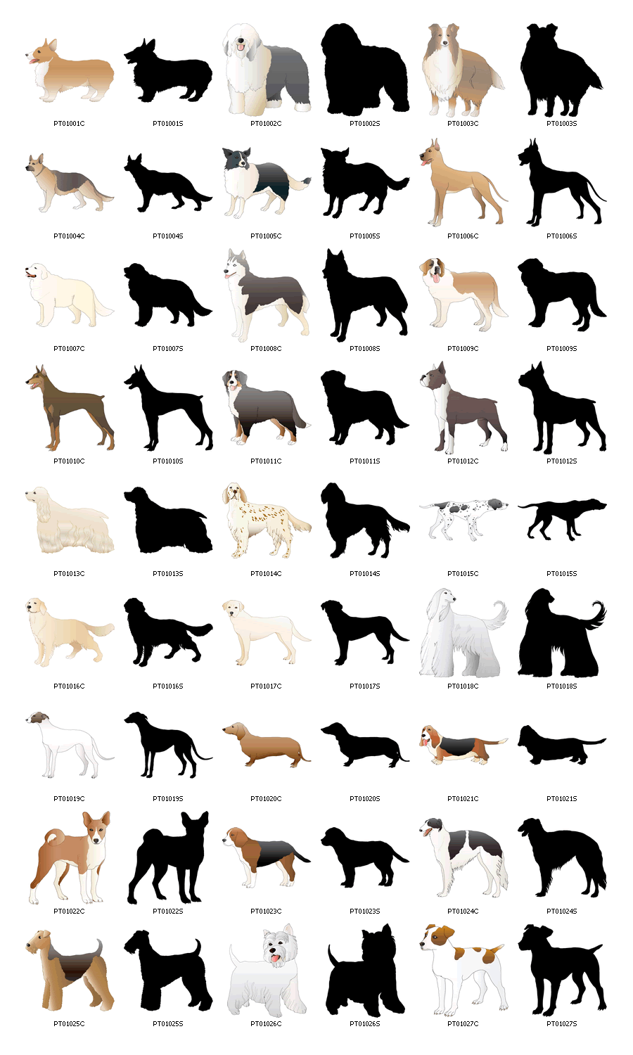 Dogs Free Vector Clipart Down - Free Dog Clipart