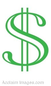 Dollar Signs Clipart 1