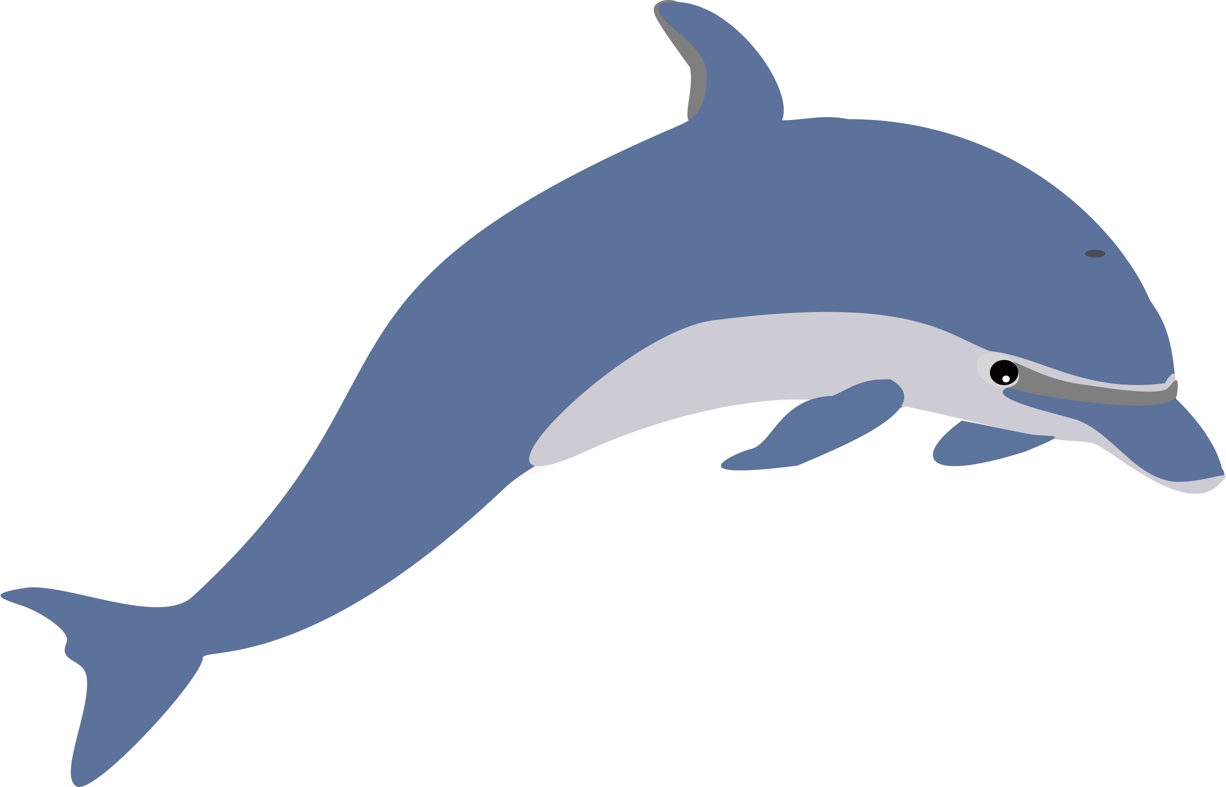 Dolphin Clip Art. Dolphin out