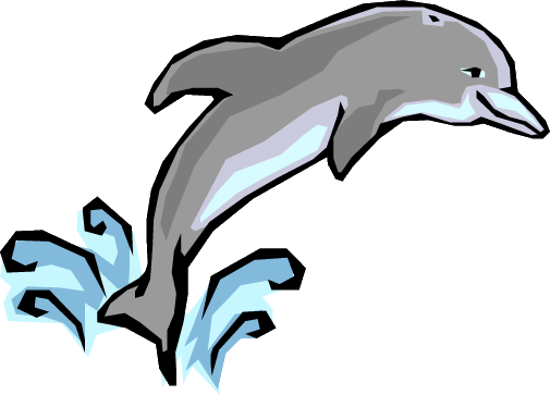 cute dolphin animal. Size: 69