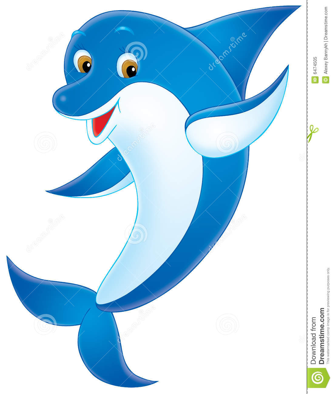 Dolphin Clipart 1130779 Illustration By Colematt