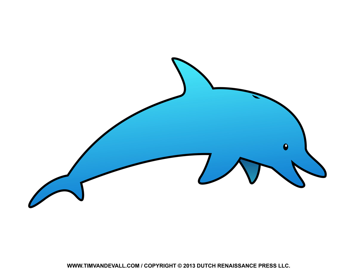 Dolphin Clipart - Dolphins Clipart