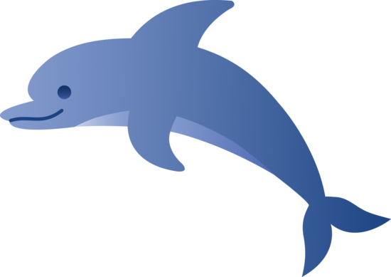 02 Dolphin Free Animal Clip A