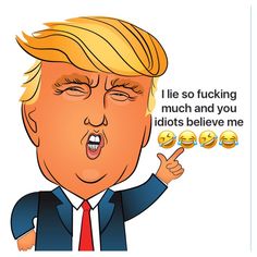 Caricature Of Presidential Ca - Donald Trump Clipart