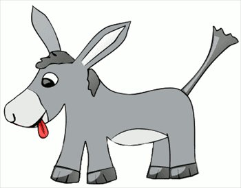 donkey clipart 