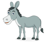 Print Your Free Donkey Animal