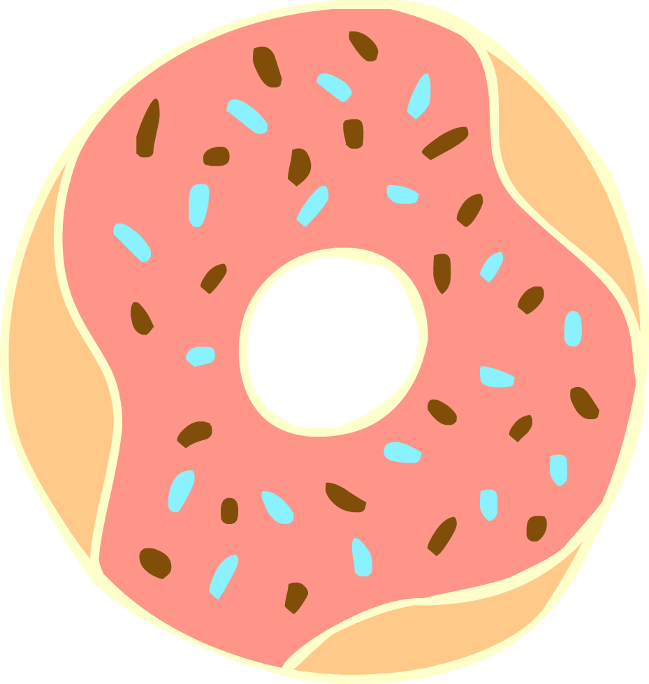 Free donut clipart 1 page of 