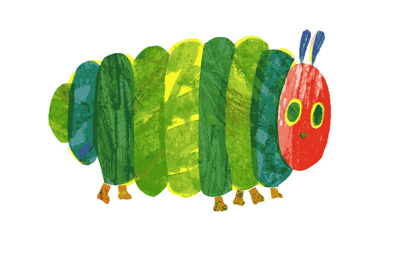 Doodlebug Club: Caterpillar . - Very Hungry Caterpillar Clip Art
