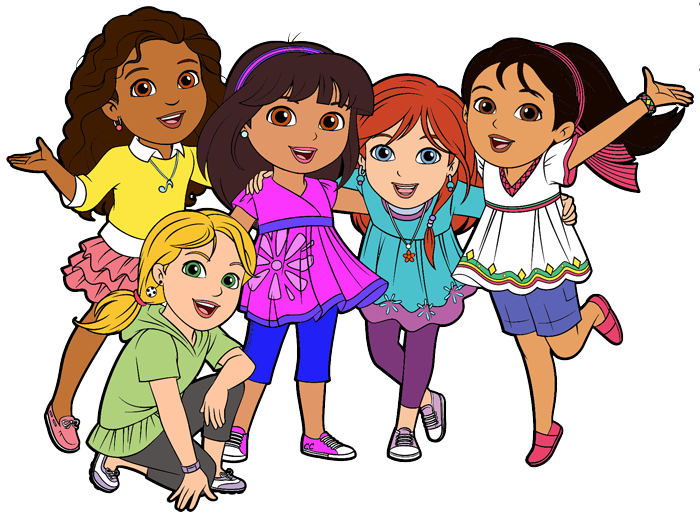 Dora, Emma, Kate, Alana, .
