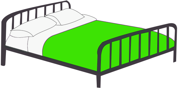 Double Bed Clip Art Download