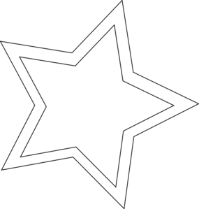 Star outline images images fo