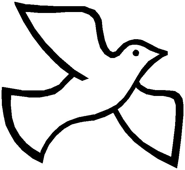 Dove Drawings Colourin - Clip - Clipart Of Praying Hands