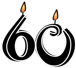 Download 60th Birthday Cake I - 60th Birthday Clip Art