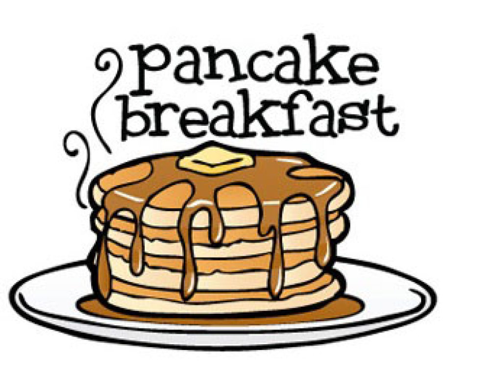 Hot Pancakes Breakfast Stamp 