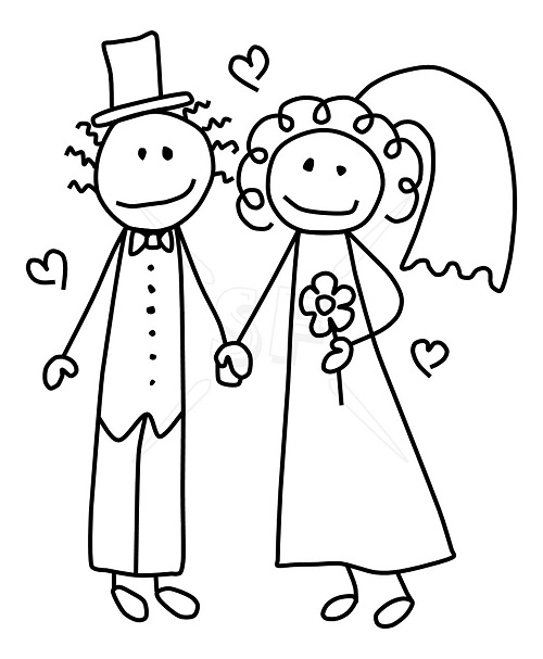 Download Bride And Groom Clipart Free