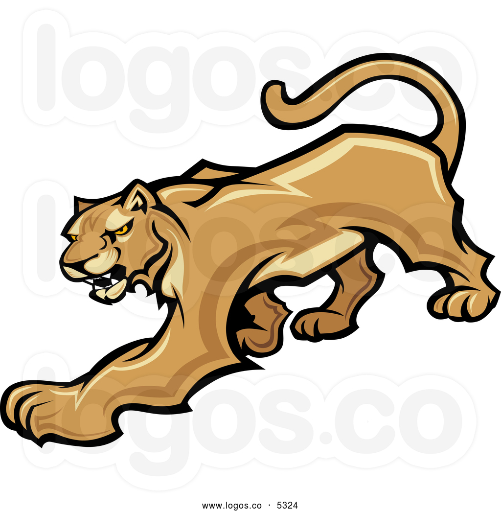 Download Cougar Mascot Clipart