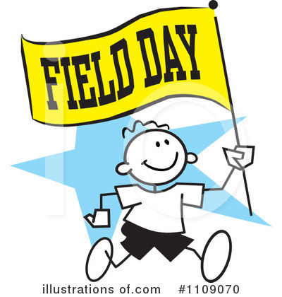Field Day Games Clipart. Happ