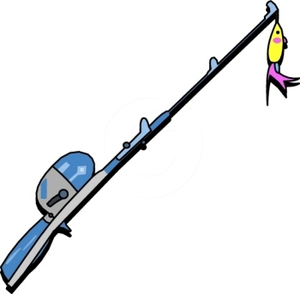 Download Fishing Pole Clipart - Fishing Pole Clipart