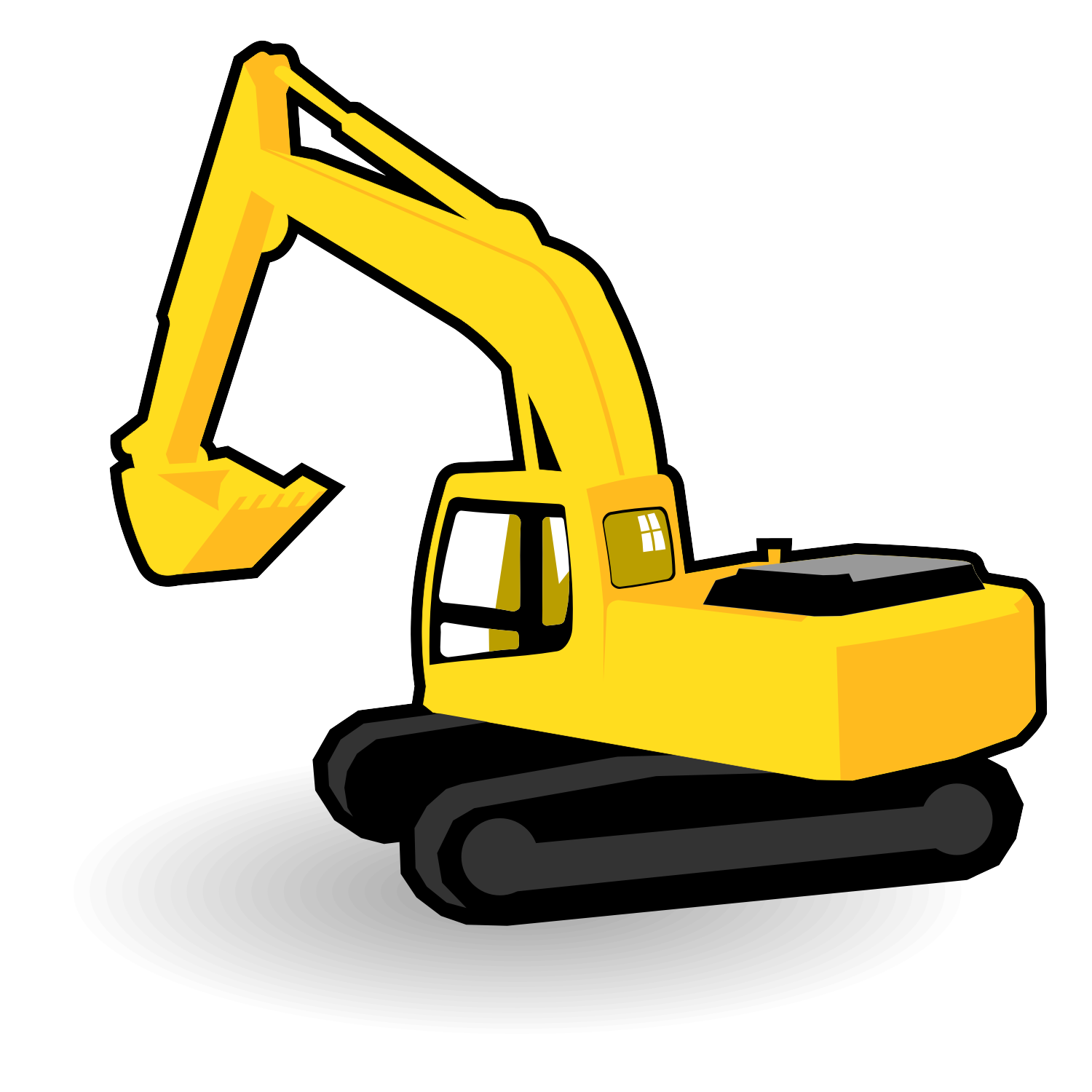 Download free vector category - Excavator Clipart