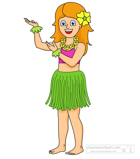 Download Hawaiian Hula Dancer - Hula Clipart