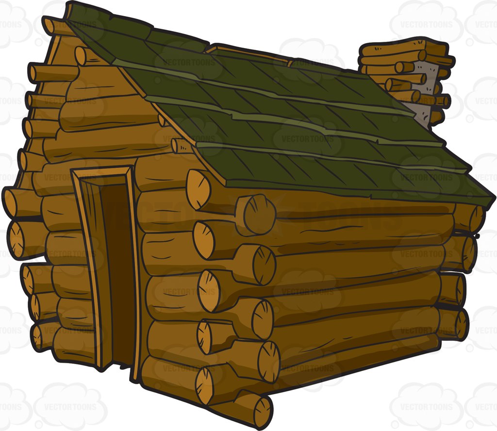 Download - Log Cabin Clip Art