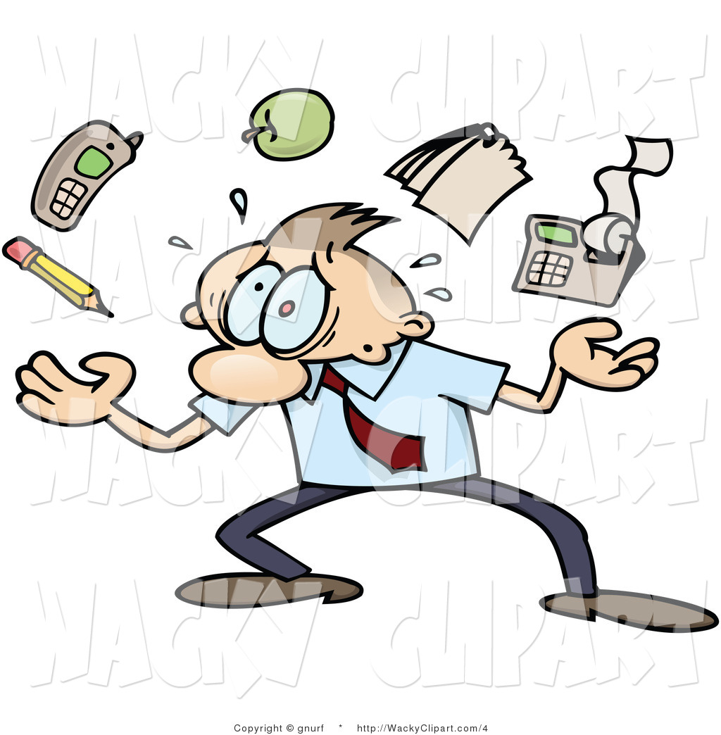 Download Man Stressed Out Clipart