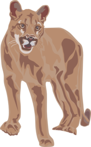 Download Mountain Lion Clipart. Cougar Art Clip Art
