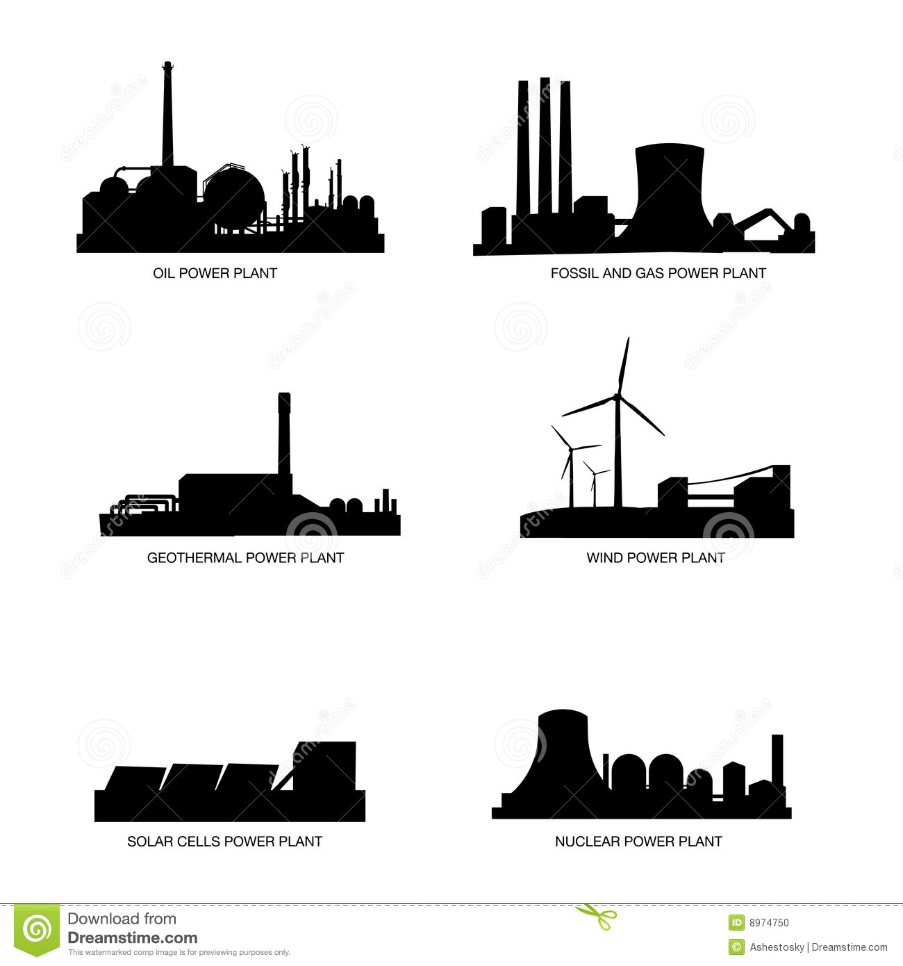 Download Natural Gas Power Plant Clipart