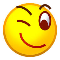 Smiley Wink Clipart