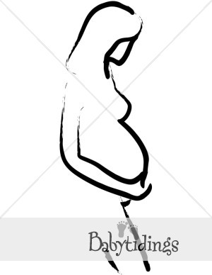 Download Pregnant Lady Clipar - Pregnant Clipart