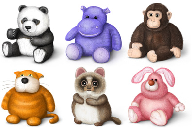 Stuffed Animals, Teddy Bears,