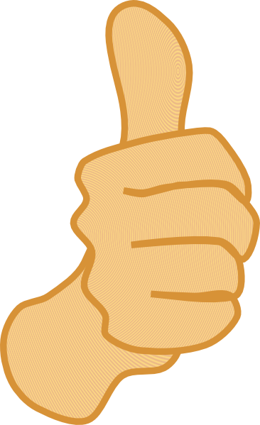 Download this image as: - Clip Art Thumbs Up
