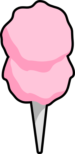 Download this image as: - Cotton Candy Clip Art