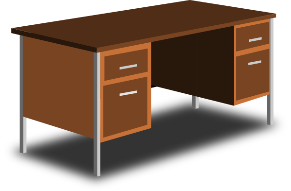 Download this image as: - Desk Clip Art