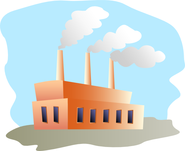 Download this image as: - Factories Clipart