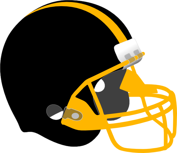 Download this image as: - Football Helmet Clip Art