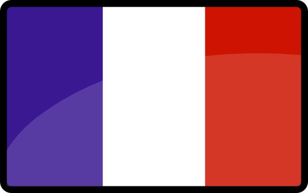 Download this image as: - French Flag Clipart