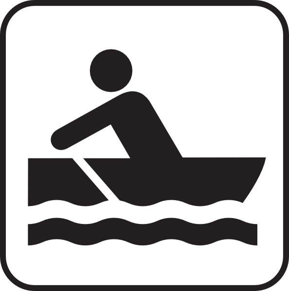 Download this image as: - Rowing Clipart