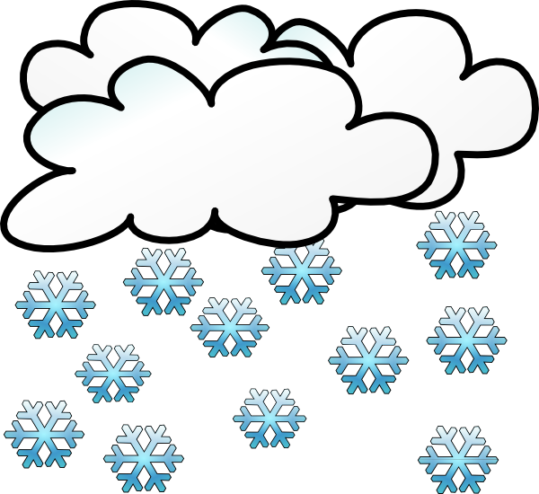 Download this image as: - Snowing Clipart
