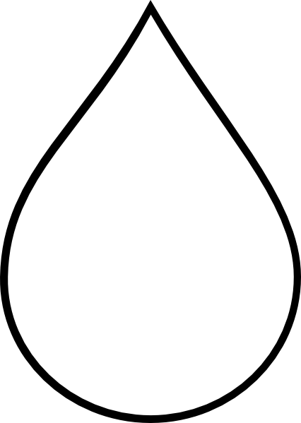 Download this image as: - Tear Drop Clip Art