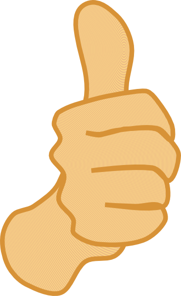 Download this image as: - Thumb Up Clipart