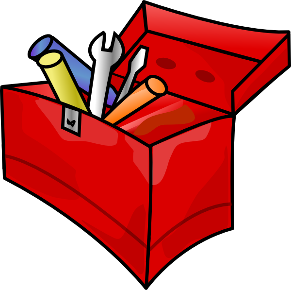 Download this image as: - Tool Box Clipart