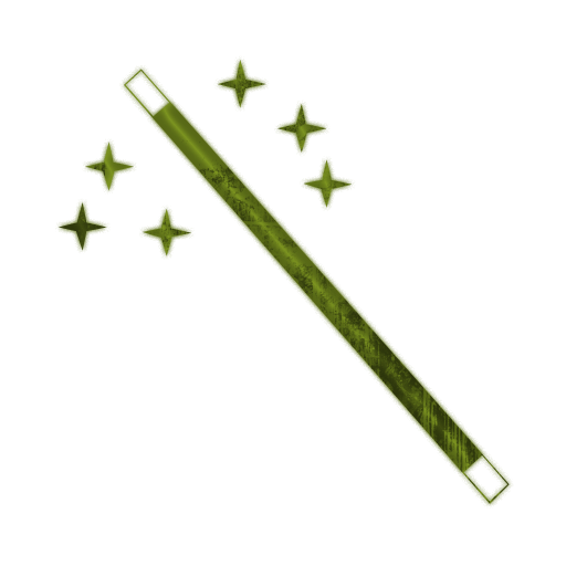 Clip Art Of A Magic Wand With