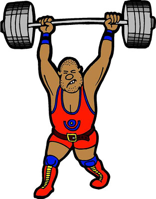 Download Weightlifter Clipart