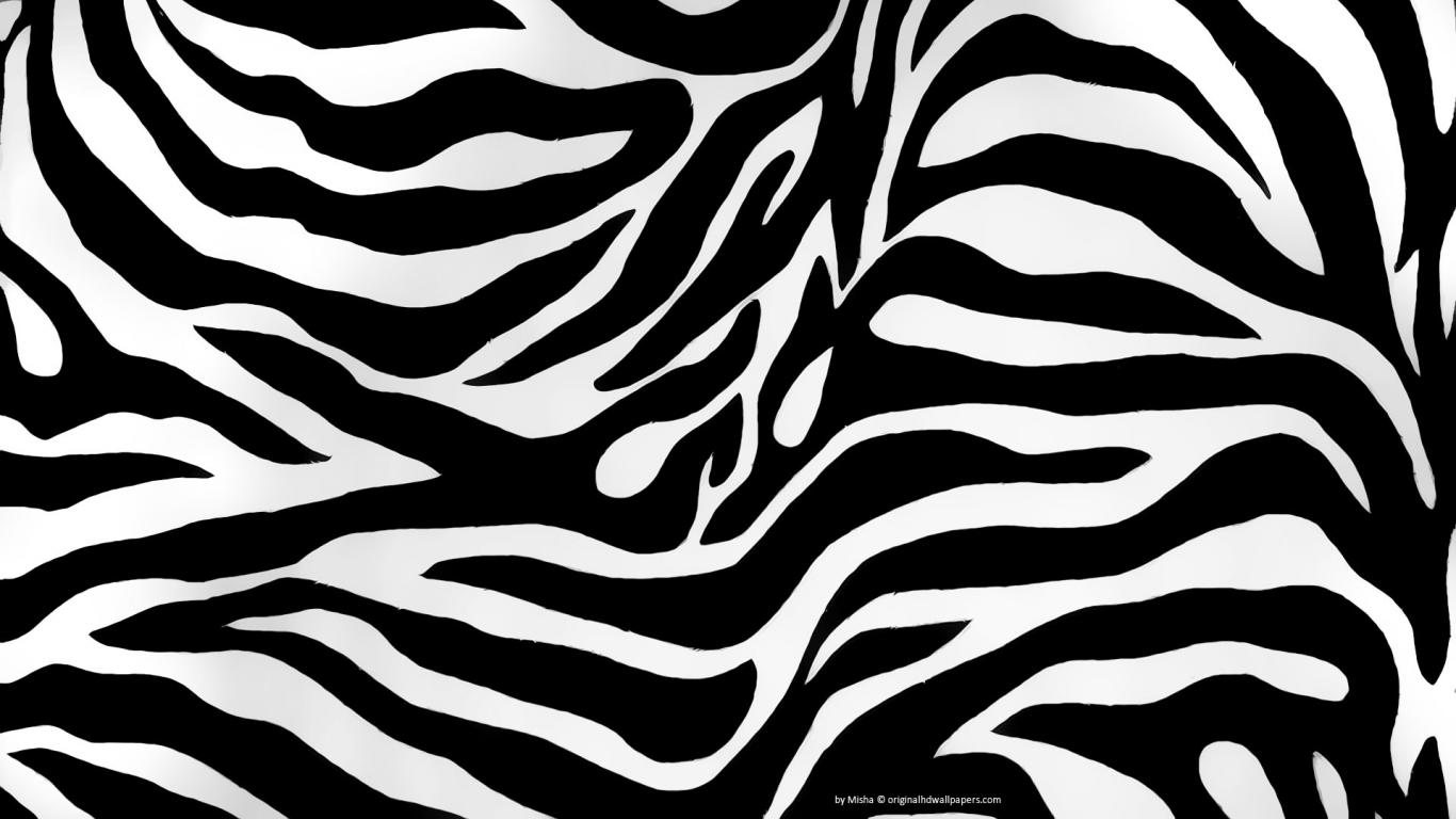 Download Zebra Print Wallpaper .