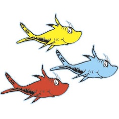 dr seuss fish clip art - Lorax Clipart