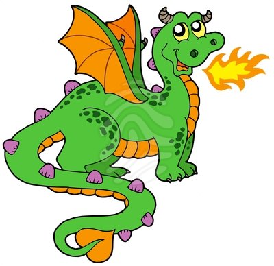 Dragon Breathing Fire Clipart Clipart Panda Free Clipart Images
