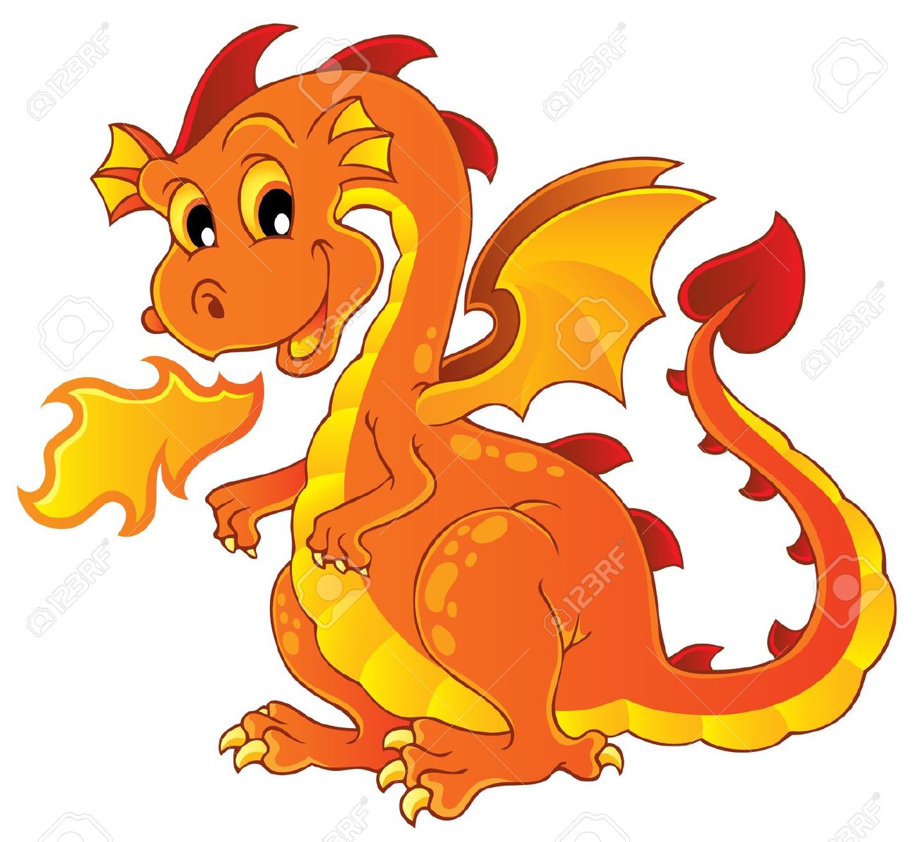 Red Dragon Clipart Free Clip 