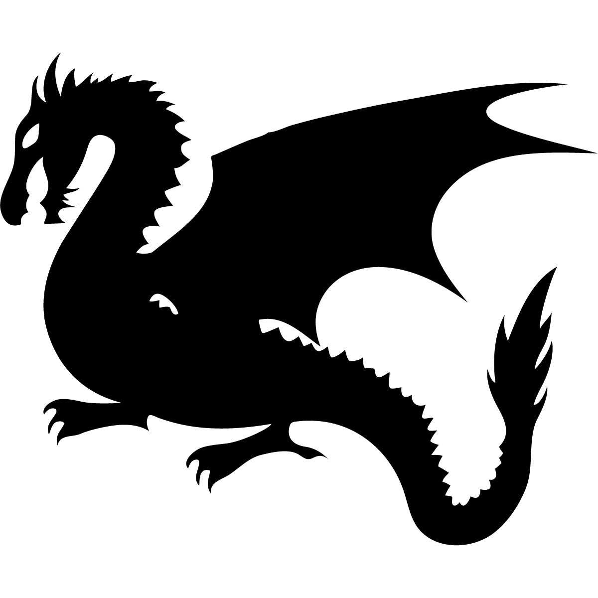 Dragon Clipart, vector clip a